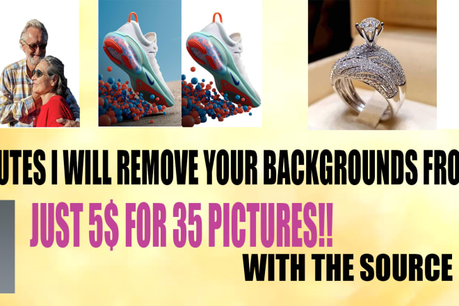 I will remove background from image in photoshop just in 30 minutes