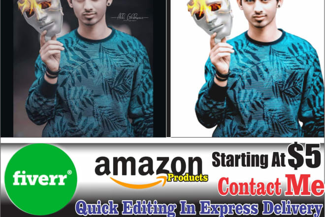 I will remove background images or amazon products