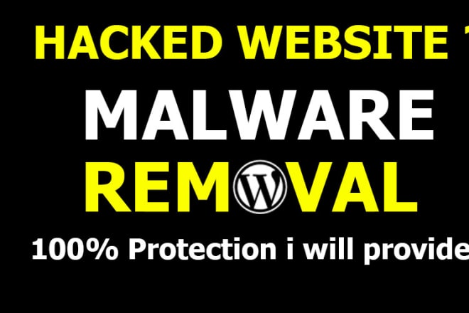 I will remove malware and any website issue