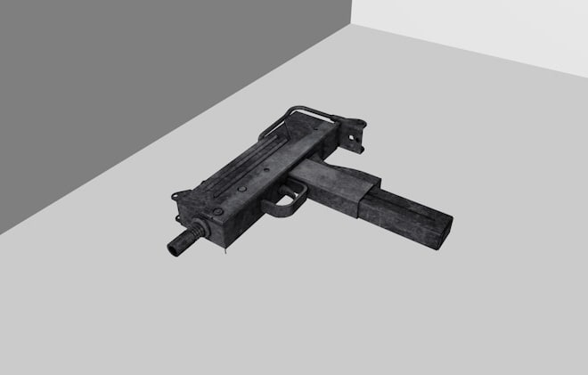 I will sell you mac 10 3d model