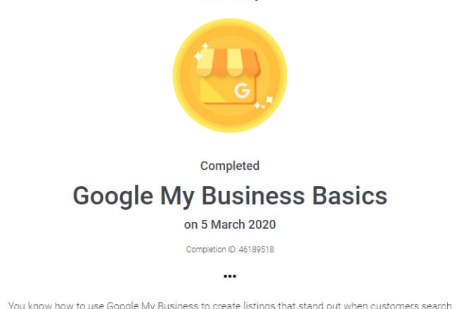 I will setup and manage a google my business account