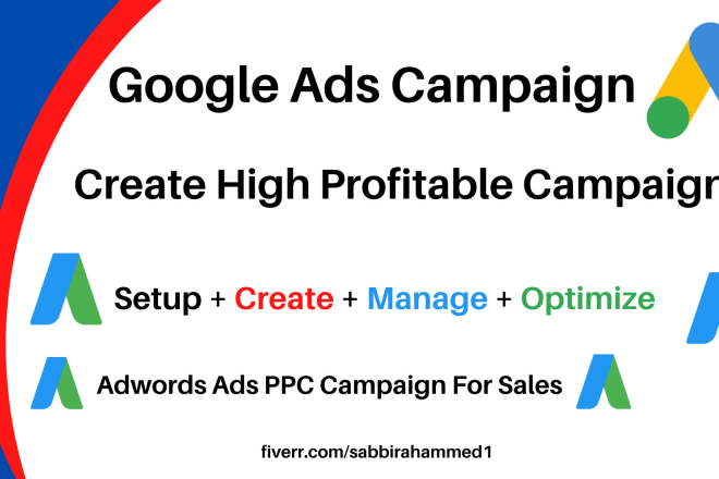 I will setup and optimize google adwords ads PPC campaign for shopify dropshipping