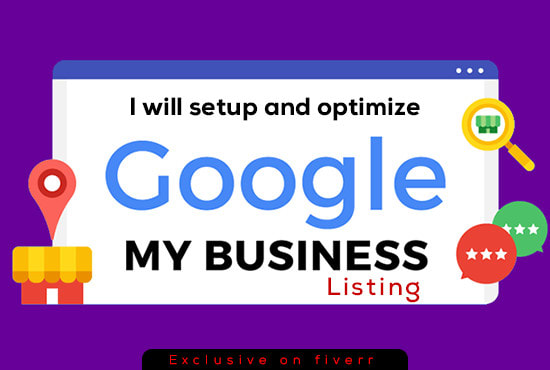 I will setup and optimize google my business, gmb listing for you
