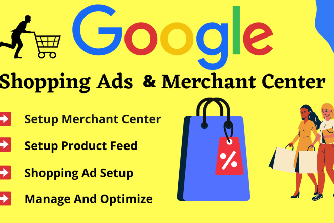 I will setup google merchant and shopping ads