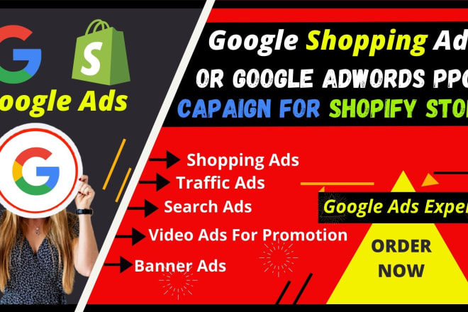I will setup google shopping ads, adwords ppc campaign for your shopify store