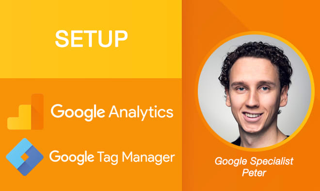 I will setup your google analytics and tag manager