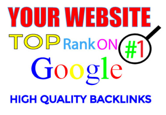 I will skyrocket your website google ranking my best seo backlinks service