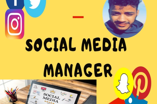 I will social media marketing pro manager