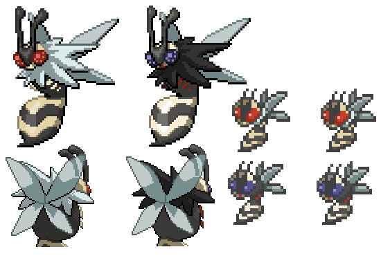 I will sprite pokemon style monsters for your game