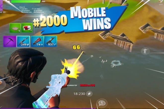 I will teach you how to be good at fortnite mobile
