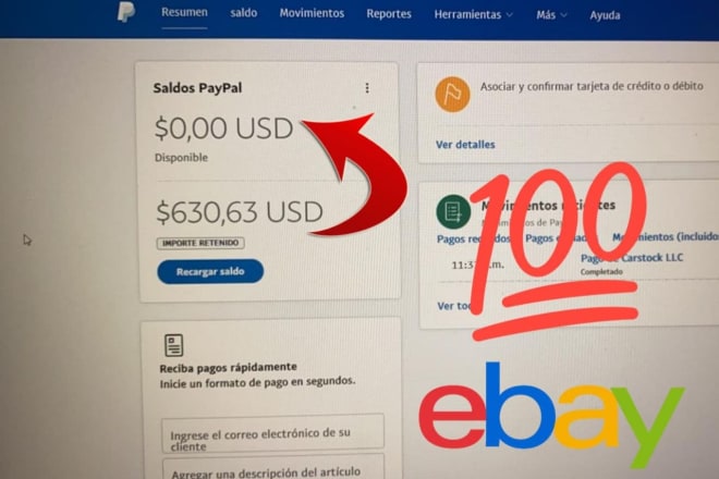 I will teach you how to skip money on hold paypal and ebay