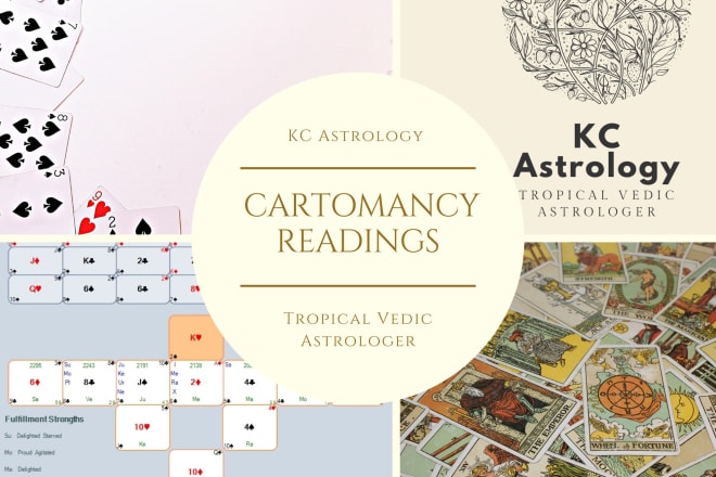 I will use cartomancy and vedic astrology to help guide your path