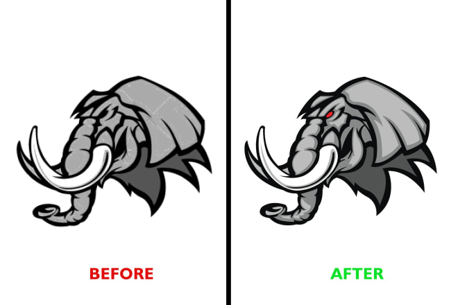 I will vectorize your low res raster image, convert jpeg,png to vector