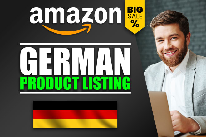 I will write a killer SEO amazon listing product description in german or english