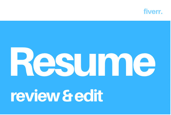 I will write and review your resume to match a job description