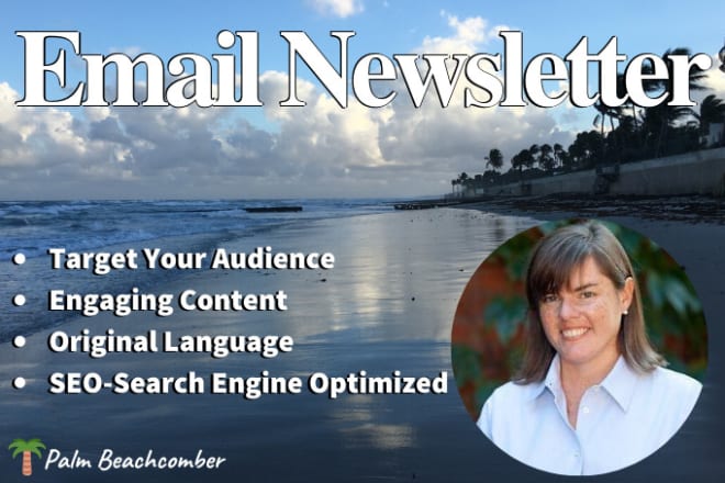 I will write engaging email newsletter content