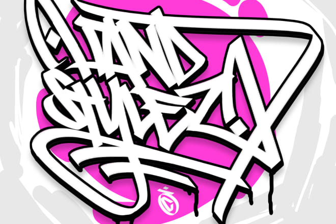 I will write your name in graffiti tag writing