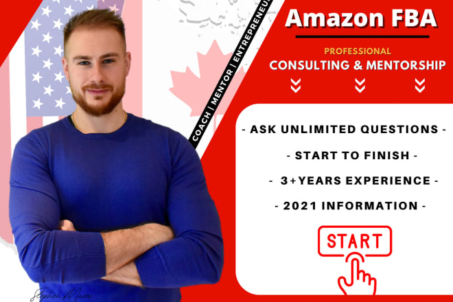 I will be your amazon fba business consultant mentor or coach