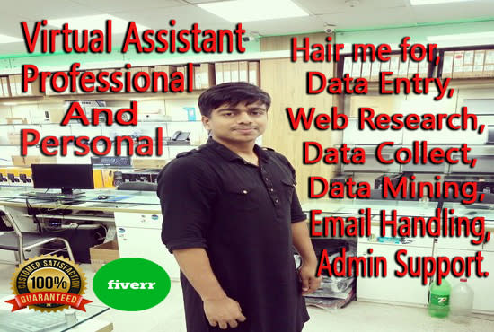 I will be your professional virtual assistant