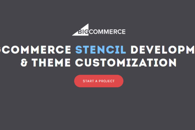 I will build and customize your bigcommerce store