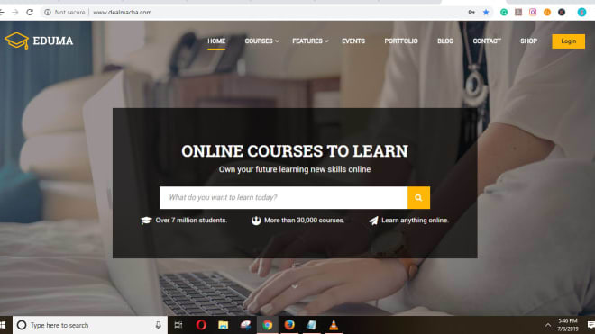 I will build thinkific teachable kajabi podia elearning online course website