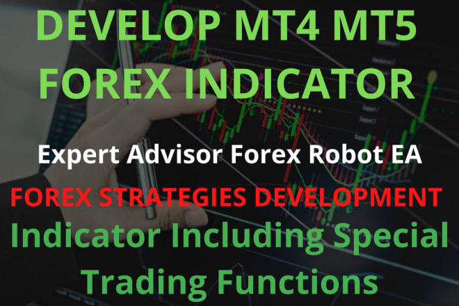 I will code mt4 mt5 indicator or develop expert advisor forex robot ea