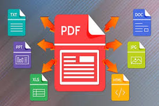 I will convert any type of file like PDF to word, excel