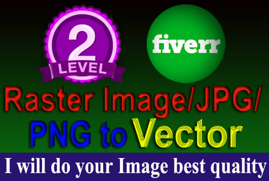 I will convert vector tracing asap