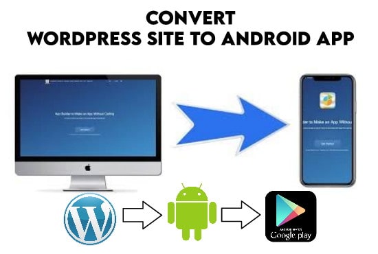 I will convert wordpress site to android app using webview
