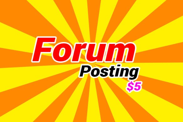 I will create 10 approved forum backlinks for your site
