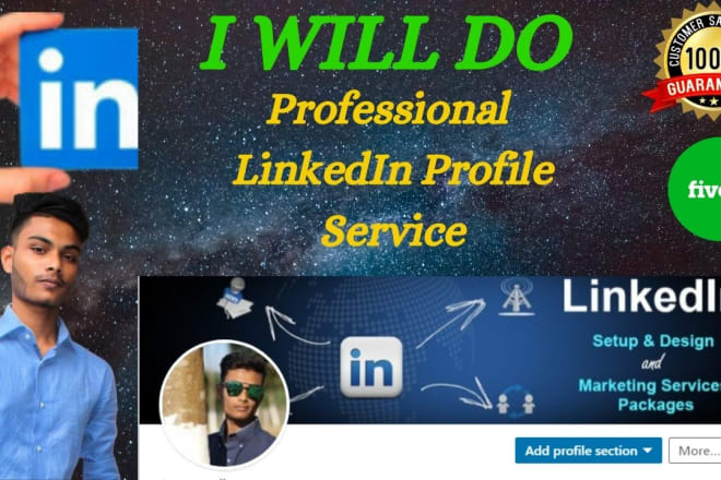 I will create a resume and professional linkedin profile