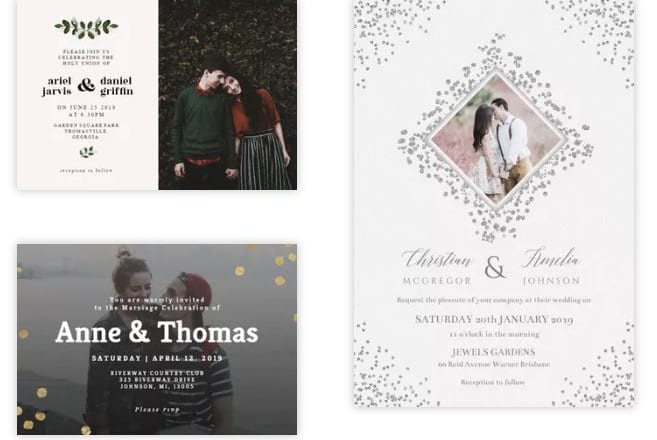 I will create an awesome wedding invitation for you in 24hr