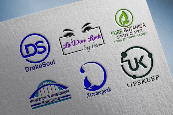 I will create brand name business name with perfect logo design