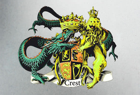 I will create business arms and crest coat heraldry logo with high quality service