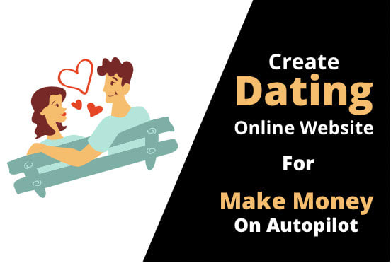 I will create profitable online dating website for passive income