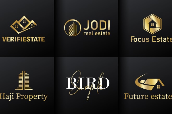 I will create real estate logo design and realtor branding kit