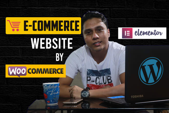 I will design ecommerce website online store by woocommerce