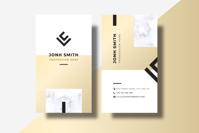 I will design professional custom business card design for you