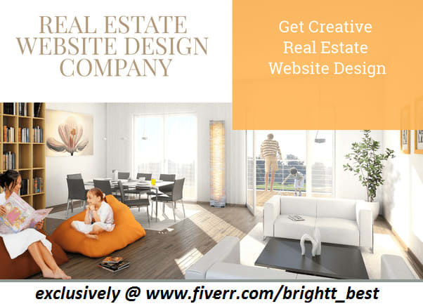 I will design real estate website, wordpress real estate, idx real estate website