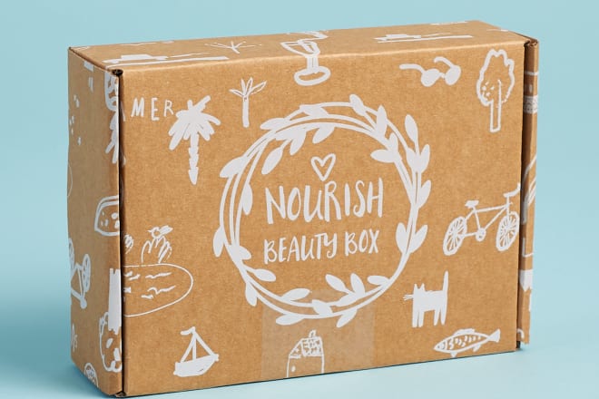 I will design unique creative cardboard subscription box
