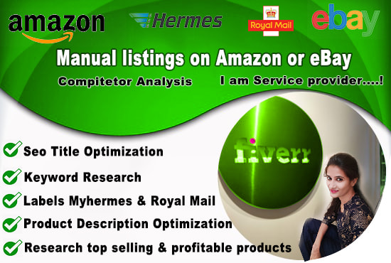 I will do amazon ebay SEO product listings with html description