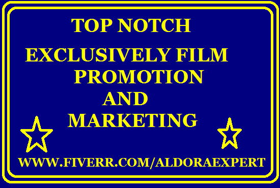I will do film website,movie,youtube channel and video promotion to USA,promote spotify
