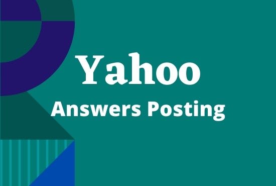I will do promote your website with 10 unique yahoo answers