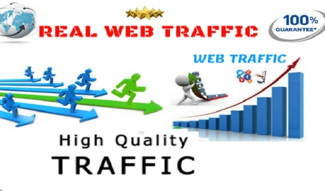 I will drive real web traffic to your website to gain more visitors