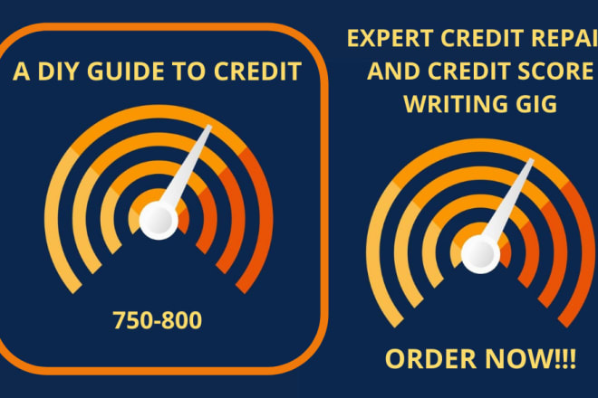 I will ghostwrite your credit score, credit repair, business ebook