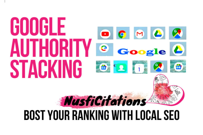 I will google authority stacking backlinks for local business SEO