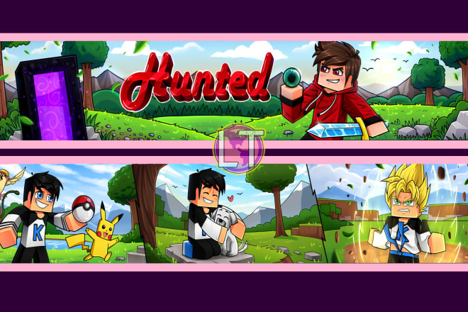 I will make a minecraft banner to you