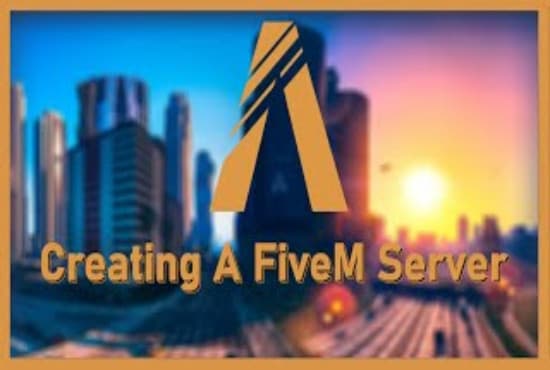 I will make custom fivem framework server, rp server