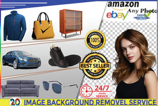 I will photoshop cut out 20 images background remove in 24 hours