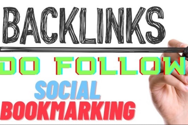 I will provide 80 dofollow social bookmarking backlinks service